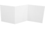 6 1/4 x 6 1/4 Z-Fold Invitation 80lb. Bright White