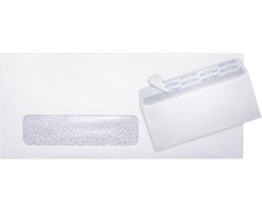 No Plastic 24lb #10 Open Window Envelopes Bright White 1000 Qty. 