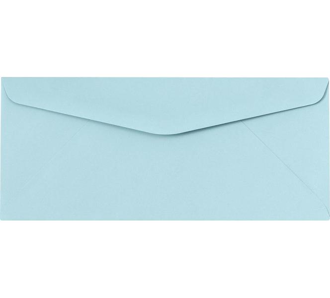 Trio of Three # 10 Business Envelopes in Blue,Yellow and Green 34 of Each Color 