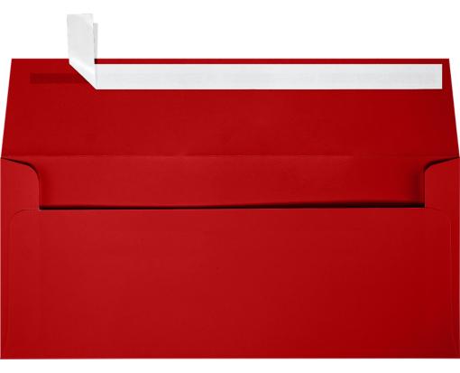 #9 Slimline Square Flap Envelope (3 7/8 x 8 7/8) Ruby Red