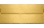 #9 Slimline Square Flap Envelope (3 7/8 x 8 7/8) Gold Metallic