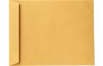 22 x 27 Open End Jumbo Envelopes - No Gum - 100 Pack 28lb. Brown Kraft