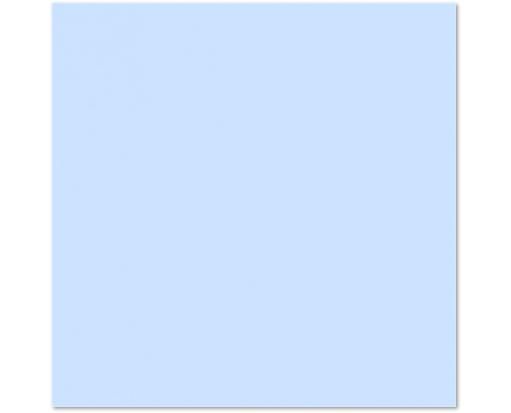 7 3/4 x 7 3/4 Square Flat Card Baby Blue