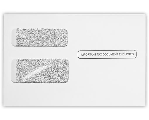 W-2 /1099 Envelope (5 3/4 x 8 7/8) 24lb. White w/ Security Tint
