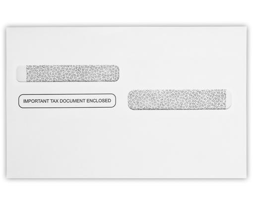 W-2 /1099 Envelope (5 5/8 x 9) 24lb. White w/ Security Tint