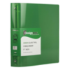 10 3/8 x 1 1/2 x 11 5/8 Plastic 1.5 inch Binder, 3 Ring Binder (Pack of 1) Green