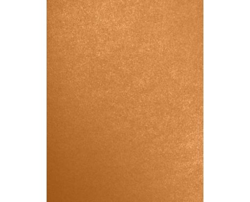 8 1/2 x 11 Cardstock Copper Brown Metallic