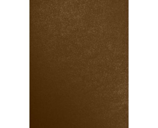 8 1/2 x 11 Cardstock Bronze Brown Metallic