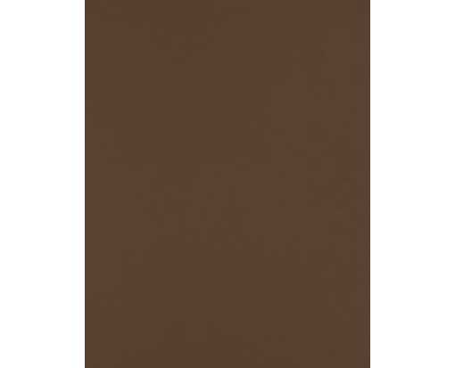 8 1/2 x 11 Chocolate Brown Cardstock | 100lb. | Stationery | Envelopes.com