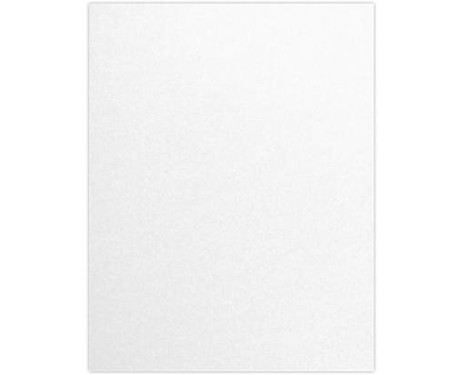 White Linen Textured 8 1/2 X 11 Inches Card Stock 80Lb. - 25 Papers Per Pack