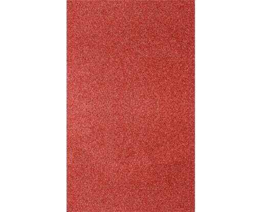 8 1/2 x 14 Cardstock Holiday Red Sparkle