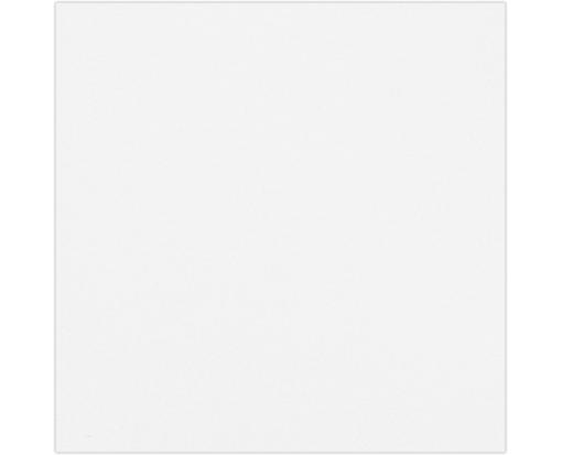 8 3/4 x 8 3/4 Square Flat Card White - 100% Recycled