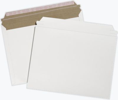 50-12.5x9.5 Cardboard Envelope Mailers Flats Self-Seal Photo Shipping 