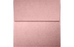 3 1/4 x 3 1/4 Square Envelope Misty Rose Metallic