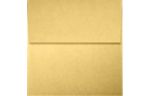 4 x 4 Square Envelope Gold Metallic