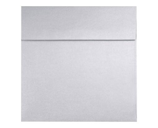 5 x 5 Square Envelope Silver Metallic
