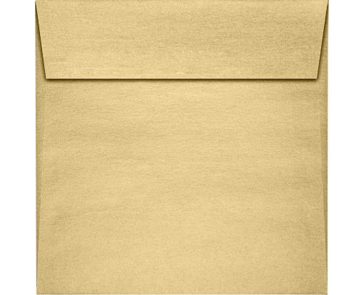 6 x 6 Square Envelope Blonde Metallic