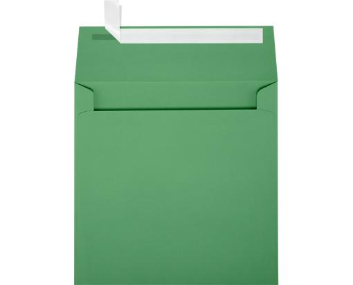 6 1/2 x 6 1/2 Square Envelope Holiday Green