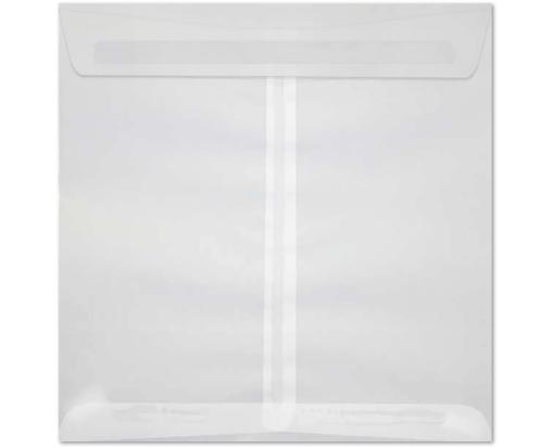 8 x 8 Square Envelope Clear Translucent