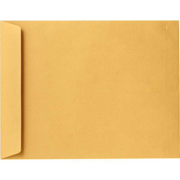 Blank 13 x 17 Jumbo Envelope-28lb. Brown Kraft | Folders.com