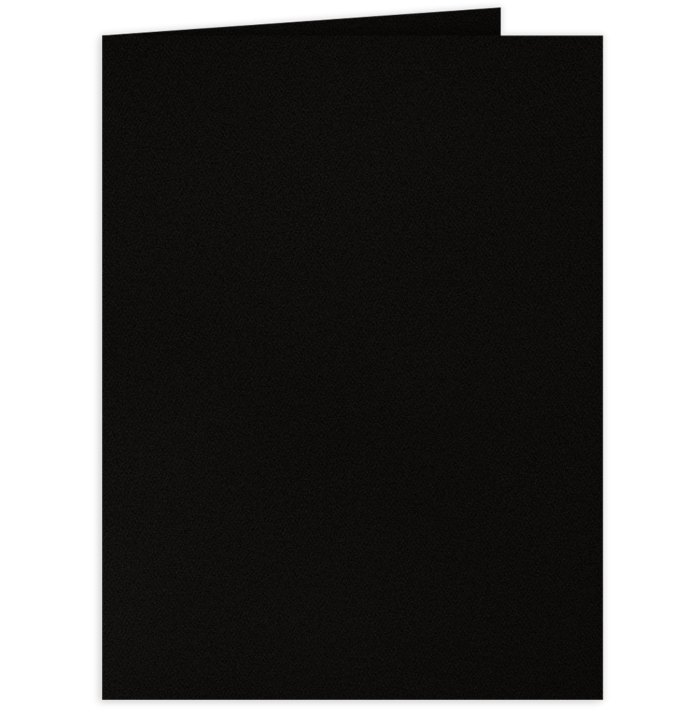 9 x 12 Presentation Folder Midnight Black