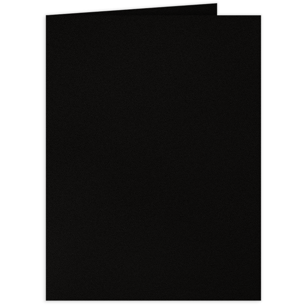 9 x 12 Presentation Folder Midnight Black