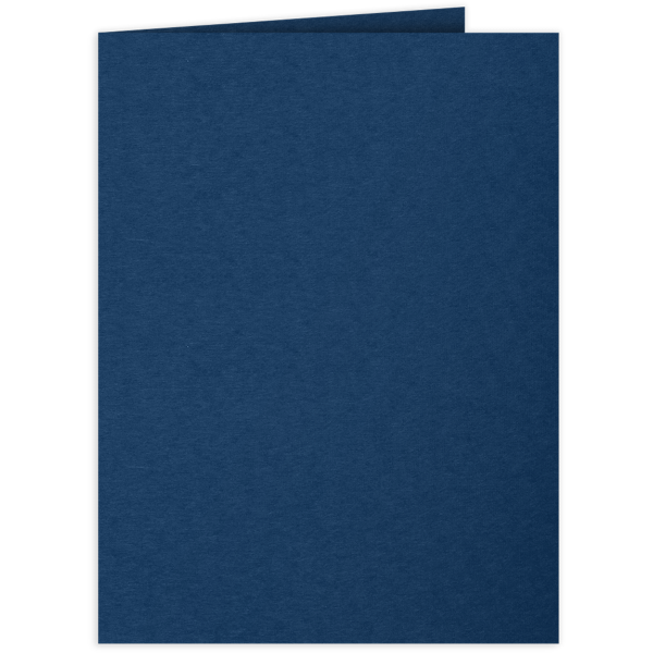 9 x 12 Presentation Folder Inkwell Blue