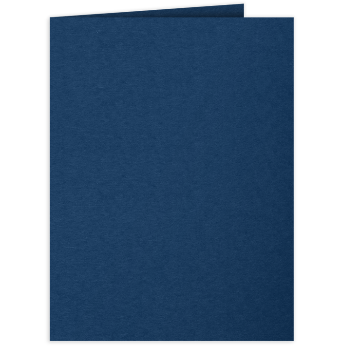 9 x 12 Presentation Folder Inkwell Blue