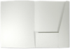 9 x 12 No Glue Pocket Folder Natural White 100% Cotton 92lb.