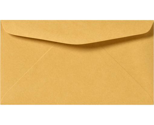 #6 3/4 Regular Envelope (3 5/8 x 6 1/2) 24lb. Brown Kraft
