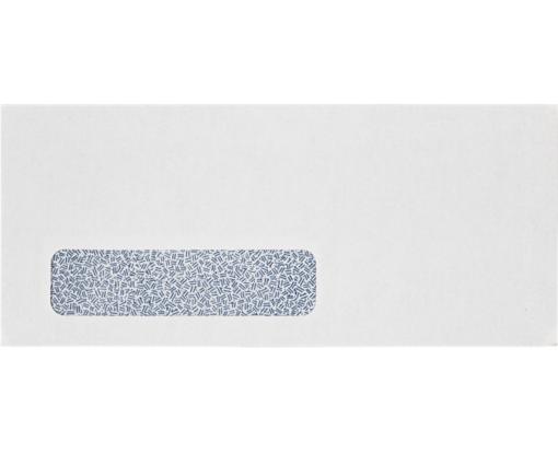 #10 Window Envelope (4 1/8 x 9 1/2) 24lb. Bright White (Laser Safe) w/ Security Tint