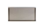 5 x 10 Plastic Envelopes with Zip Closure - #10 Booklet - (Pack of 6) Smoke Gray