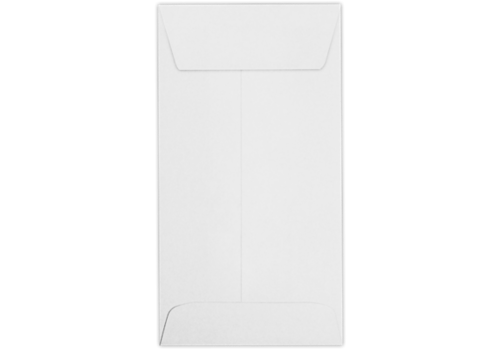 #7 Coin Envelope, 3 1/2 x 6 1/2, 24lb. 24lb. Bright White | Envelopes.com