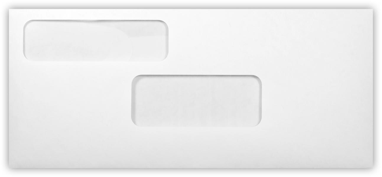 8 13/16 x 3 7/8 Statements Letters | Business Envelopes 9DW-W-250 Perfect for Checks 250 Qty. Direct Mail Invoices All Mailings White Printable - 24lb #9 Double Window Envelopes 