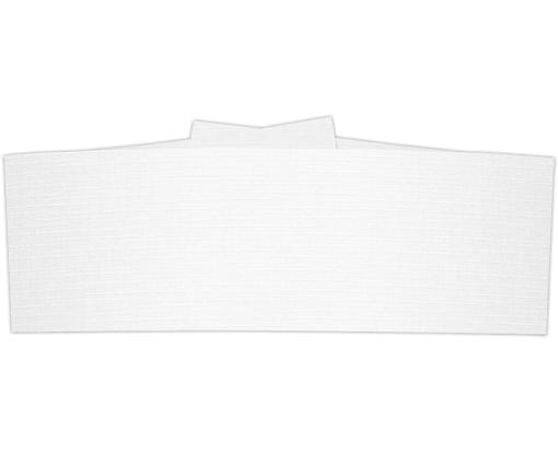 A7 Belly Band (5 1/4 x 1 7/8) White Linen