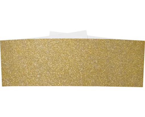 A7 Belly Band (5 1/4 x 1 7/8) Gold Sparkle