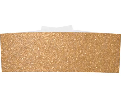 A7 Belly Band (5 1/4 x 1 7/8) Rose Gold Sparkle