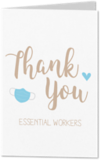 A7 Folded Card Set (Pack of 10) Essential Workers