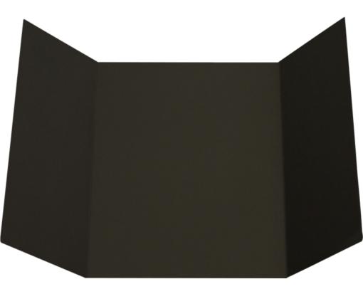 A7 Gatefold Invitation (5 x 7) Black Linen