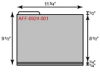 Standard Size File Folder w/Left Tab (11 3/4 x 9 1/2) 