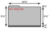 Legal Size File Folder w/Left Tab (14 3/4 x 9 1/2) 