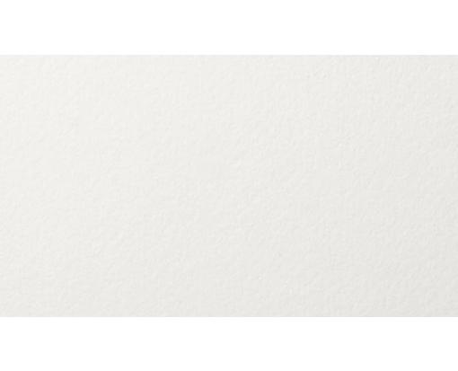 2 x 3 1/2 Flat Business Card Natural White - 100% Cotton