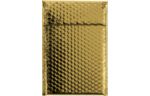 7 1/2 x 11 Glamour Bubble Mailer Gold