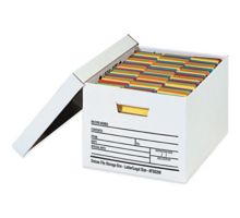 15 x 12 x 10 Auto-Lock Bottom File Storage Box