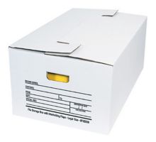 24 x 15 x 10 Interlocking Flap File Storage Box