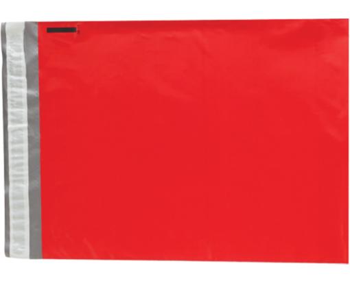 14 1/2 x 19 Poly Mailer Holiday Red