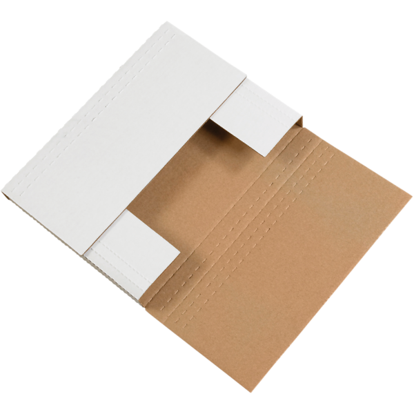 Easy-Fold Mailer (12 1/8 x 9 1/8 x 2) White