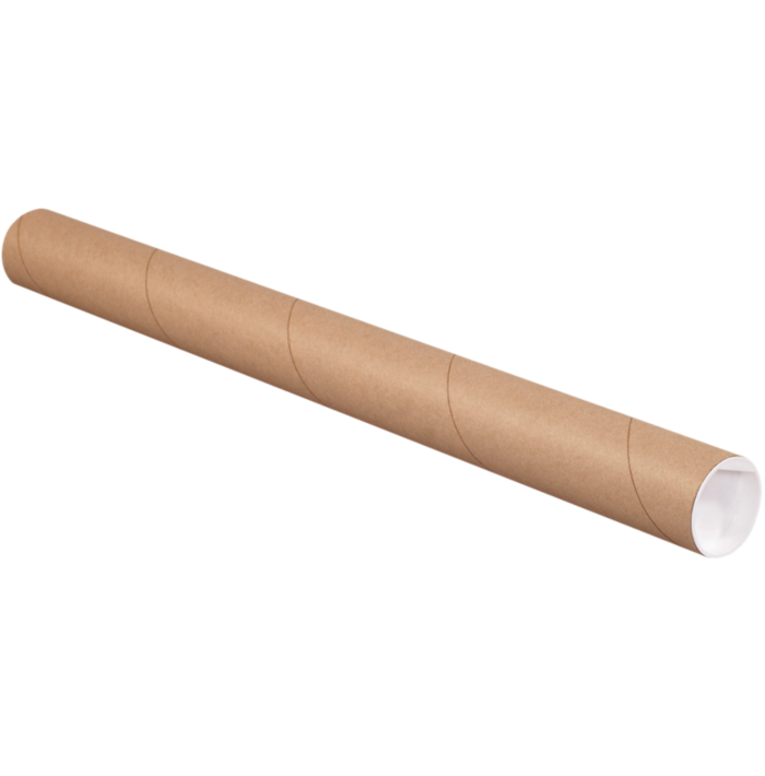 Download Blank 3 x 24 Mailing Tubes-Brown Kraft | Folders.com