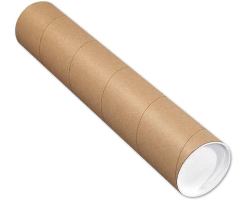 4 x 20 Mailing Tube Brown