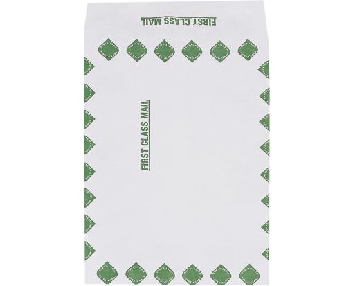 10 x 13 x 1 1/2 First Class Expandable Open End Tyvek Envelope White
